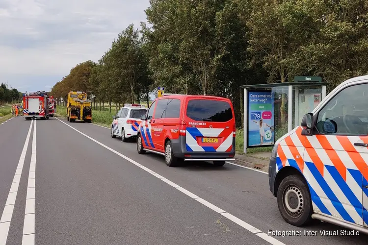 Man overleden bij ongeluk op N247 Beets