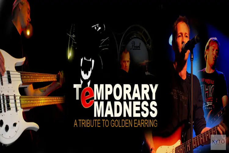 Optreden Temporary Madness a tribute to Golden Earring in De Brink Obdam