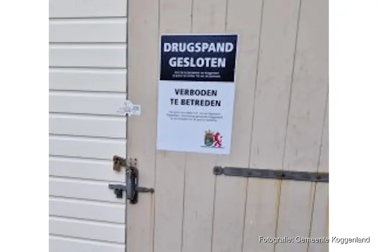 Drugspand gesloten in Avenhorn