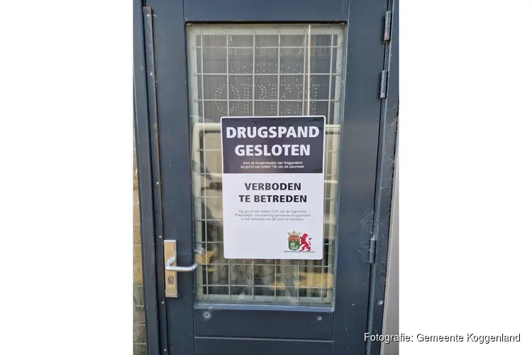 Bedrijfspand in Obdam gesloten na drugsvondst