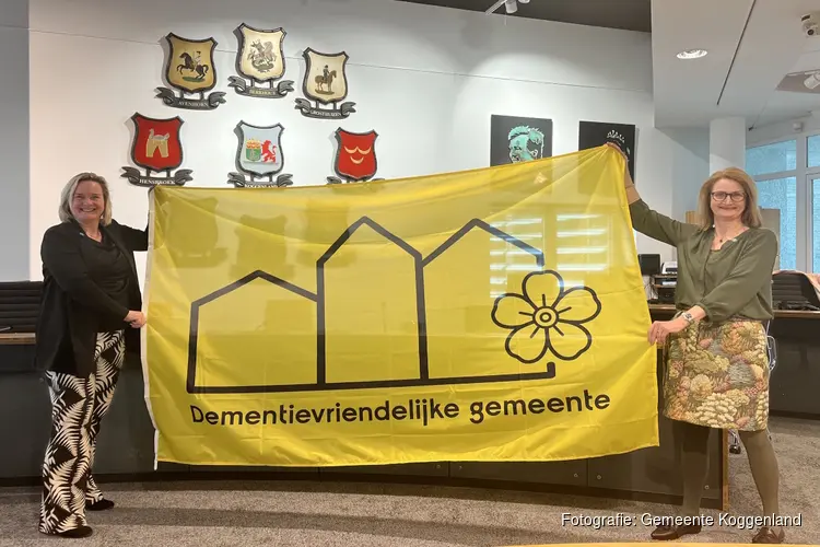 Gemeente Koggenland hijst de vlag: ‘dementievriendelijke gemeente’