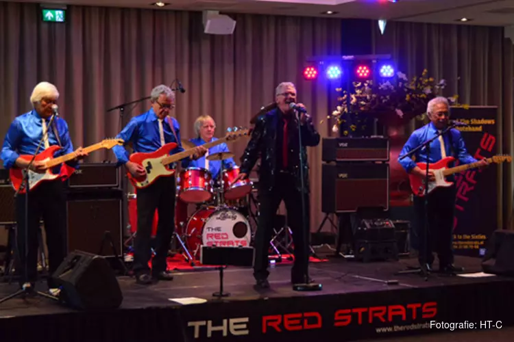 The Red Strats, Tribute to Cliff and the Shadows, in De Brink Obdam