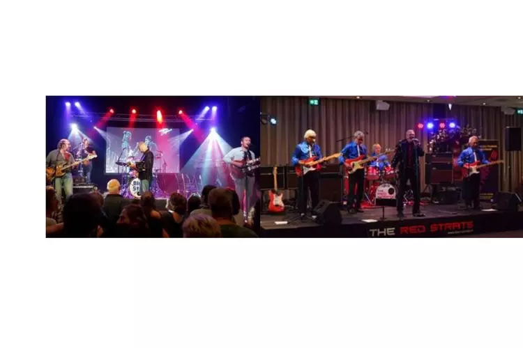 The Red Strats en Blue Star zorgen voor muzikaal spektakel in De Brink Obdam!