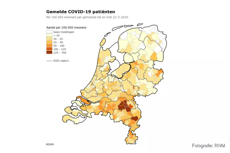 RIVM: Na gisteren 43 personen overleden. Totaal 4204 besmettingen