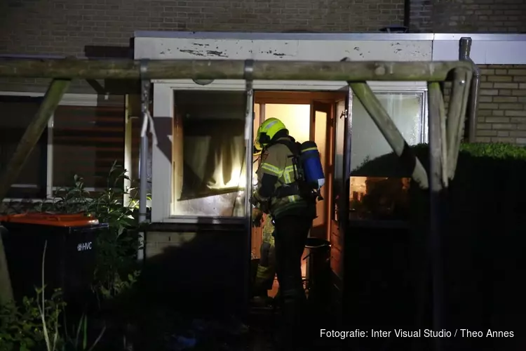 Korte uitstaande brand in woning Obdam