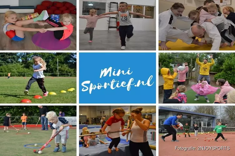 Mini Sportief maakt kleuters enthousiast voor sport