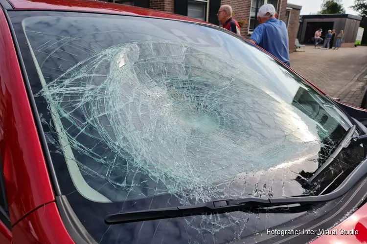 Fietser aangereden door hardrijdende automobilist in Obdam