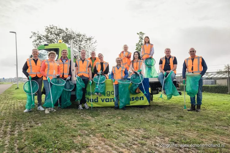 Bestuurders provincie en gemeenten ruimen gezamenlijk zwerfafval