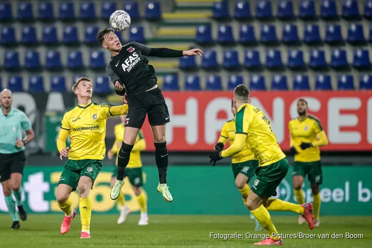 AZ zet zegereeks voort na winterstop met nipte winst op Fortuna Sittard