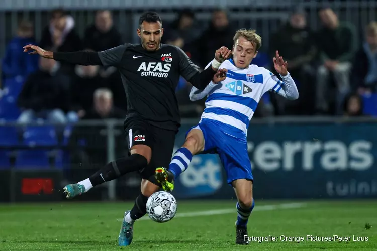 AZ stelt zwaar teleur bij hekkensluiter PEC Zwolle