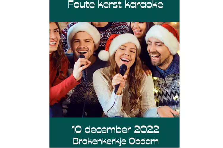 De Foute Kerst karaoke van Obdam